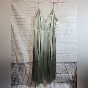 Galina Signature/ Sage Green Formal Bridesmaid Dress
